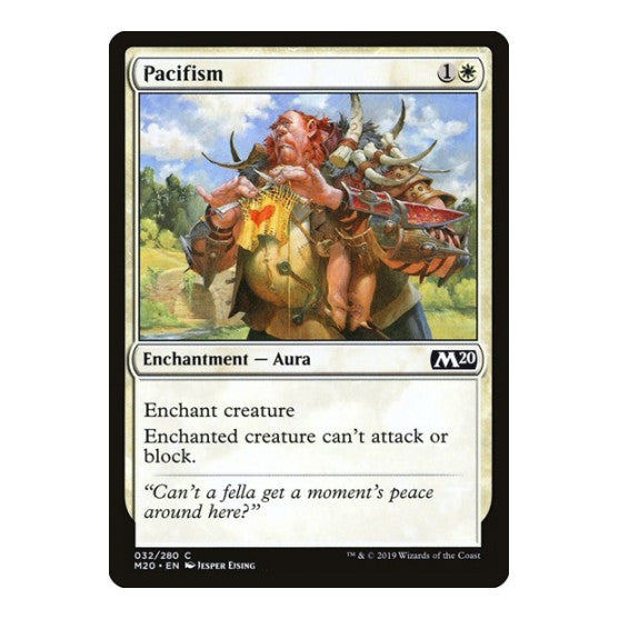 Pacifism (M20) #32 Common Core Set 2020 Magic: The Gathering: 2019