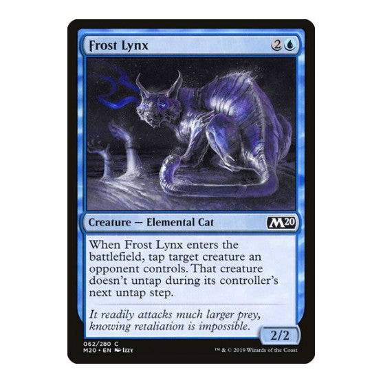 Frost Lynx (M20) #62 Common (Lightly Played) Core Set 2020 Magic: The Gathering: 2019