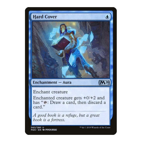 Hard Cover (M20) #63 Uncommon (Lightly Played) Core Set 2020 Magic: The Gathering: 2019