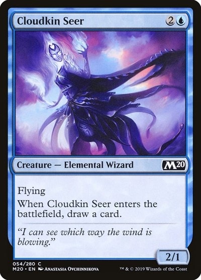Cloudkin Seer (M20) #54 Common (Lightly Played) Core Set 2020 Magic: The Gathering: 2019