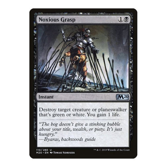 Noxious Grasp (M20) #110 Uncommon (Lightly Played) Core Set 2020 Magic: The Gathering: 2019