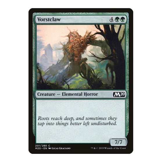 Vorstclaw (M20) #201 Common Core Set 2020 Magic: The Gathering: 2019