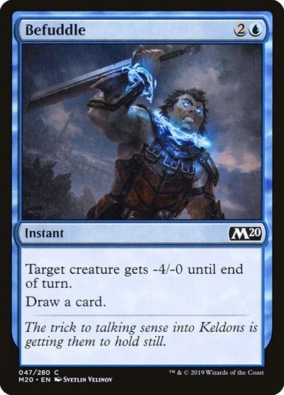 Befuddle (M20) #47 Common (Lightly Played) Core Set 2020 Magic: The Gathering: 2019