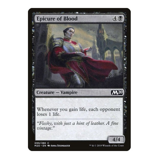 Epicure of Blood (M20) #99 Common (Lightly Played) Core Set 2020 Magic: The Gathering: 2019