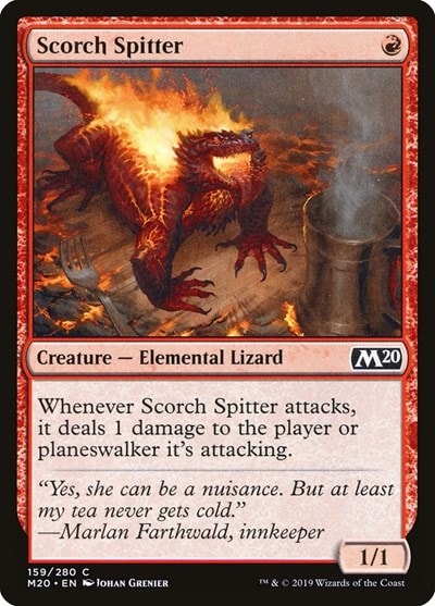 Scorch Spitter (M20) #159 Common (Lightly Played) Core Set 2020 Magic: The Gathering: 2019