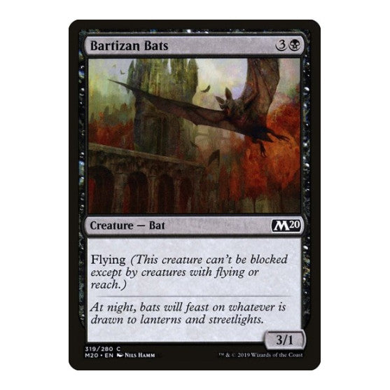 Bartizan Bats (M20) #319 Common Core Set 2020 Magic: The Gathering: 2019