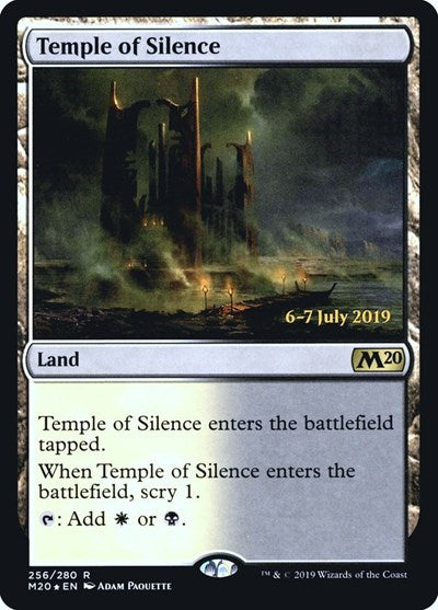 Temple of Silence M20 (PRE) #256s Rare (Foil Lightly Played) Prerelease Cards Magic: 2026