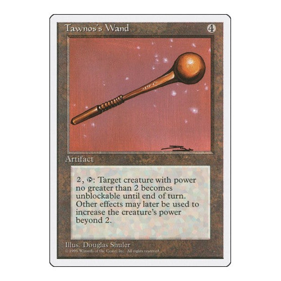 Tawnoss Wand (4ED) #348 Uncommon Fourth Edition Magic: The Gathering: 1995