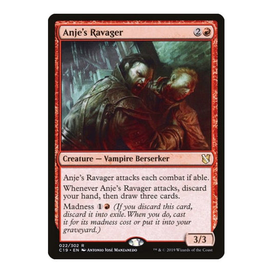 Anje's Ravager (C19) #22 Rare (Lightly Played) Commander 2019 Magic: The Gathering: 2019