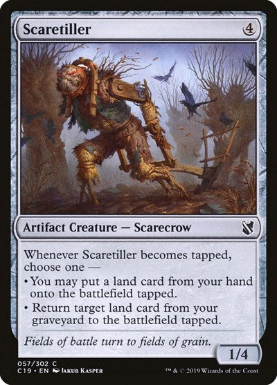 Scaretiller (C19) #57 Common (Lightly Played) Commander 2019 Magic: The Gathering: 2019
