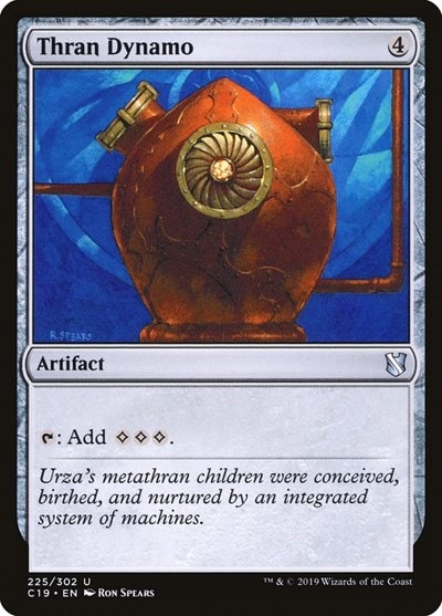 Thran Dynamo (C19) #225 Uncommon (Lightly Played) Commander 2019 Magic: The Gathering: 2019