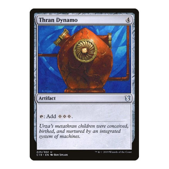Thran Dynamo (C19) #225 Uncommon (Lightly Played) Commander 2019 Magic: The Gathering: 2019