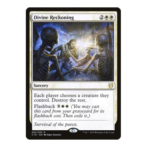 Divine Reckoning (C19) #62 Rare (Lightly Played) Commander 2019 Magic: The Gathering: 2019