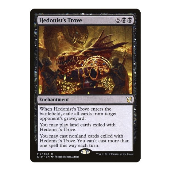 Hedonists Trove (C19) #119 Rare Commander 2019 Magic: The Gathering: 2019