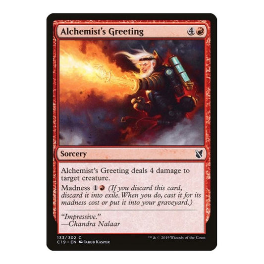 Alchemist's Greeting (C19) #133 Common (Lightly Played) Commander 2019 Magic: The Gathering: 2019