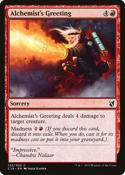 Alchemists Greeting (C19) #133 Common (Lightly Played) Commander 2019 Magic: The Gathering: 2019