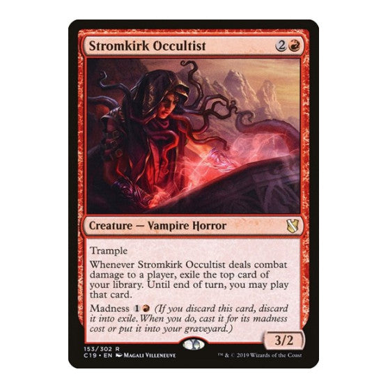 Stromkirk Occultist (C19) #153 Rare (Lightly Played) Commander 2019 Magic: The Gathering: 2019