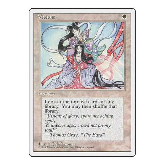 Visions (4ED) #54 Uncommon (Moderately Played) Fourth Edition Magic: The Gathering: 1995