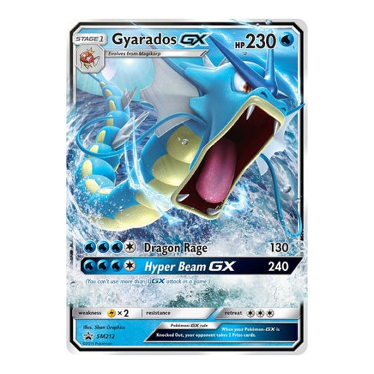 Gyarados GX - SM212 (SMP) #SM212 Promo (Holofoil Near Mint) SM Promos Pokemon: 2016
