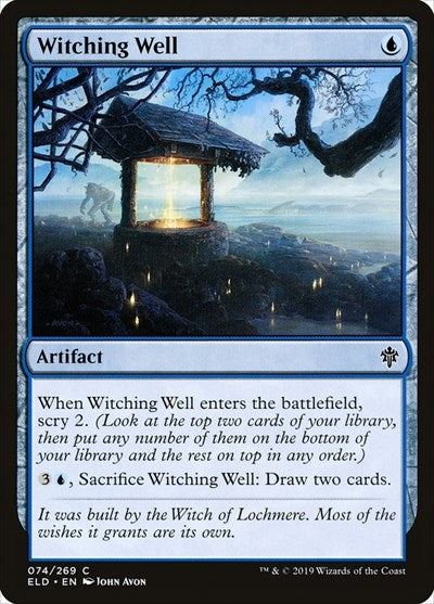 Witching Well (ELD) #74 Common (Lightly Played) Throne of Eldraine Magic: The Gathering: 2019