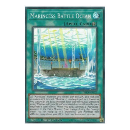 Marincess Battle Ocean (RIRA) #RIRA-ENSE2 Super Rare Rising Rampage YuGiOh: 2019