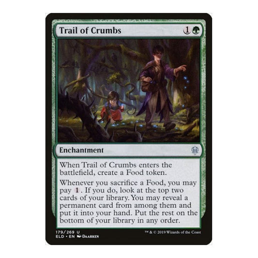 Trail of Crumbs (ELD) #179 Uncommon Throne of Eldraine Magic: The Gathering: 2019