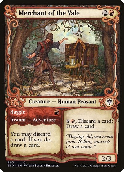 Merchant of the Vale Showcase (ELD) #293 Common (Lightly Played) Throne of Eldraine Magic: 2019