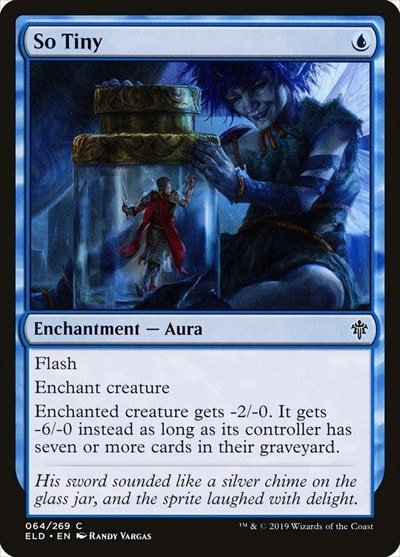 So Tiny (ELD) #64 Common (Lightly Played) Throne of Eldraine Magic: The Gathering: 2019