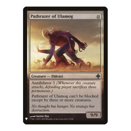 Pathrazer of Ulamog (LIST) #9 Uncommon (Lightly Played) The List Reprints Magic: The Gathering: 2026