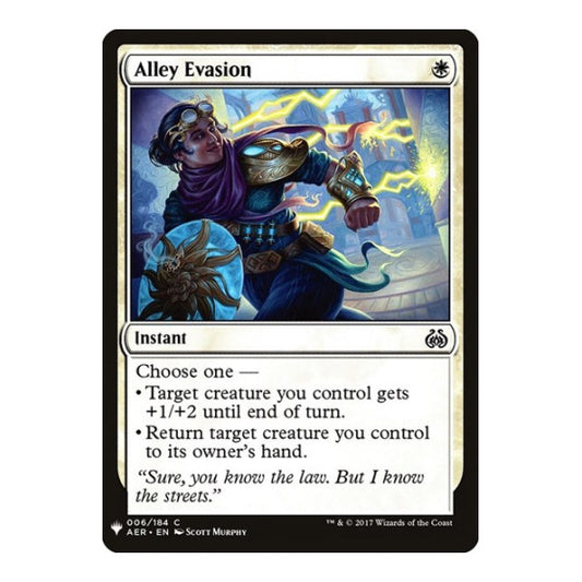 Alley Evasion (LIST) #6 Common (Moderately Played) The List Reprints Magic: The Gathering: 2026
