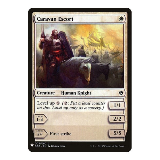 Caravan Escort (LIST) #3 Common (Lightly Played) The List Reprints Magic: The Gathering: 2026