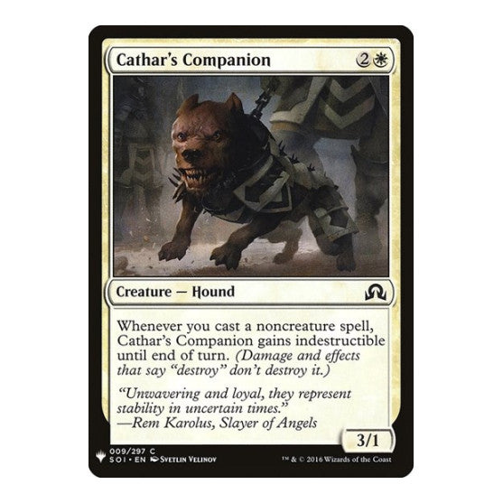 Cathar's Companion (LIST) #9 Common (Lightly Played) The List Reprints Magic: The Gathering: 2026