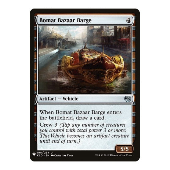 Bomat Bazaar Barge (LIST) #198 Uncommon (Lightly Played) The List Reprints Magic: The Gathering: 2026
