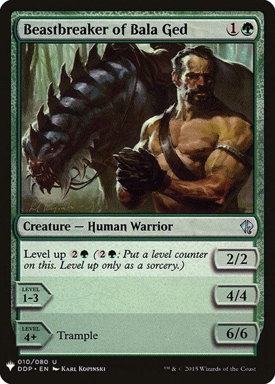 Beastbreaker of Bala Ged (LIST) #DDP-10 Uncommon (Lightly Played) The List Reprints Magic: The Gathering: 2026