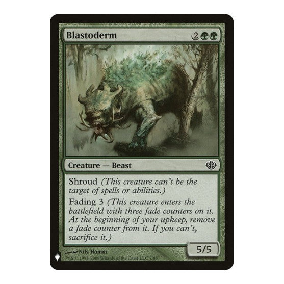 Blastoderm (LIST) #7 Common (Lightly Played) The List Reprints Magic: The Gathering: 2026
