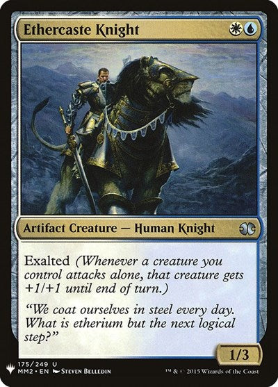 Ethercaste Knight (LIST) #MM2-175 Uncommon (Lightly Played) The List Reprints Magic: 2026