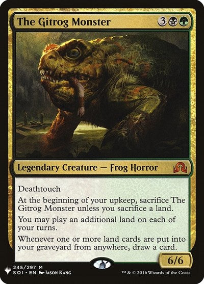 The Gitrog Monster (LIST) #SOI-245 Mythic Rare (Near Mint) The List Reprints Magic: The Gathering: 2026