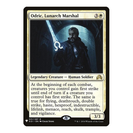 Odric, Lunarch Marshal (SOI) (LIST) #031/297 Rare (Lightly Played) The List Reprints Magic: The Gathering: 2026