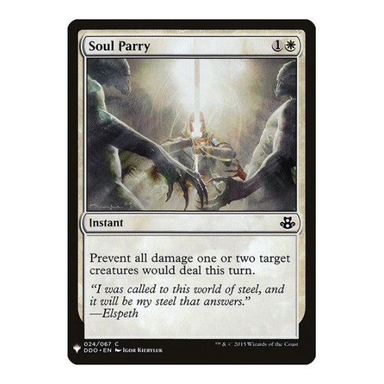 Soul Parry (LIST) #24 Common (Lightly Played) The List Reprints Magic: The Gathering: 2026