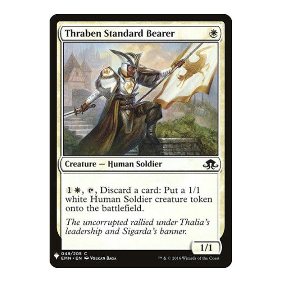 Thraben Standard Bearer (LIST) #48 Common (Lightly Played) The List Reprints Magic: The Gathering: 2026