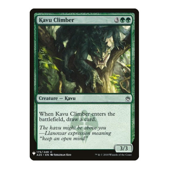 Kavu Climber (LIST) #175 Common (Lightly Played) The List Reprints Magic: The Gathering: 2026