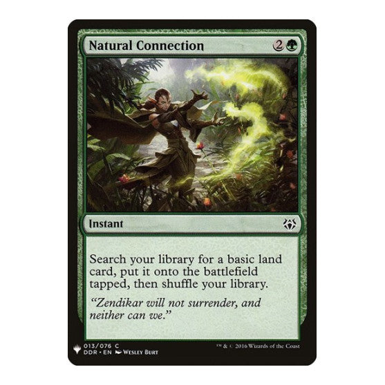 Natural Connection (LIST) #13 Common (Lightly Played) The List Reprints Magic: The Gathering: 2026