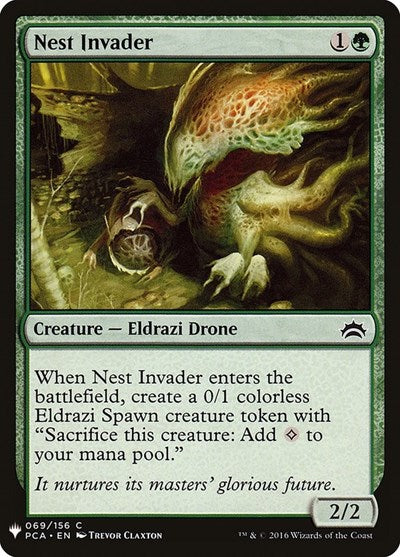 Nest Invader (LIST) #PCA-69 Common (Lightly Played) The List Reprints Magic: 2026