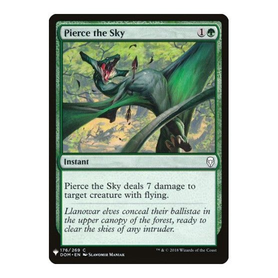 Pierce the Sky (LIST) #176 Common (Lightly Played) The List Reprints Magic: The Gathering: 2026