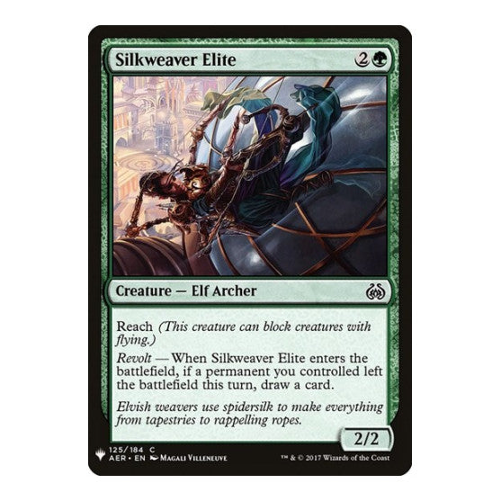 Silkweaver Elite (LIST) #125 Common (Lightly Played) The List Reprints Magic: The Gathering: 2026