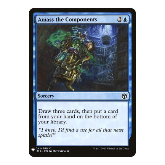 Amass the Components (LIST) #41 Common (Lightly Played) The List Reprints Magic: The Gathering: 2026