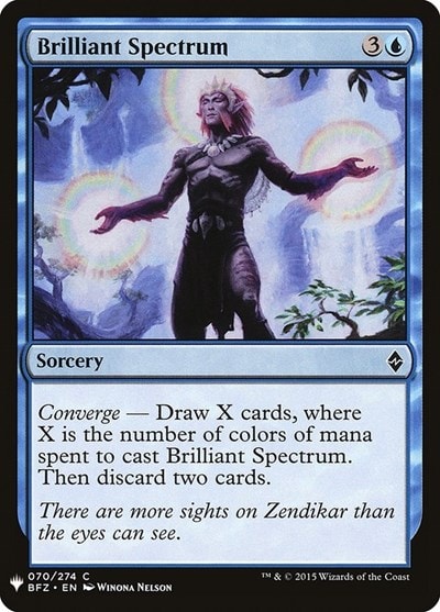 Brilliant Spectrum (LIST) #70 Common (Lightly Played) The List Reprints Magic: The Gathering: 2026