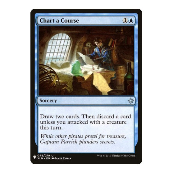 Chart a Course (LIST) #48 Uncommon (Lightly Played) The List Reprints Magic: The Gathering: 2026