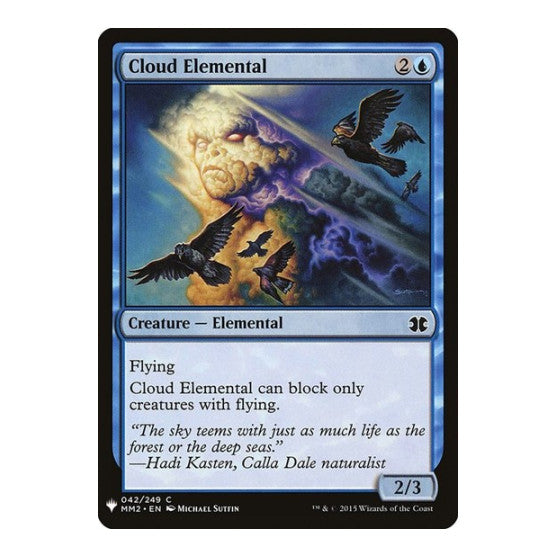 Cloud Elemental (LIST) #42 Common (Lightly Played) The List Reprints Magic: The Gathering: 2026