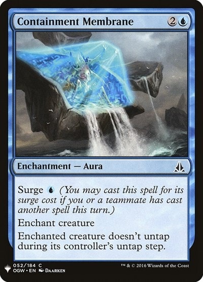 Containment Membrane (LIST) #52 Common (Lightly Played) The List Reprints Magic: The Gathering: 2026